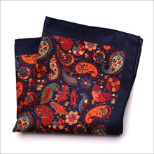 Load image into Gallery viewer, Floral Designed Luxury Handkerchieves
