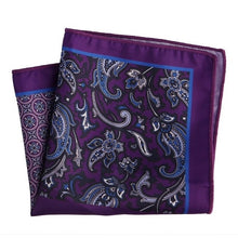 Load image into Gallery viewer, Floral Designed Luxury Handkerchieves