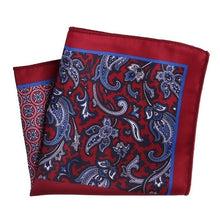Load image into Gallery viewer, Floral Designed Luxury Handkerchieves