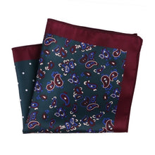 Load image into Gallery viewer, Floral Designed Luxury Handkerchieves
