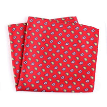 Load image into Gallery viewer, Paisley Designed Luxury Silk Handkerchieves