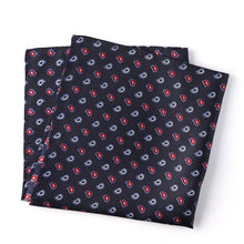 Load image into Gallery viewer, Paisley Designed Luxury Silk Handkerchieves
