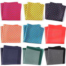 Load image into Gallery viewer, Paisley Designed Luxury Silk Handkerchieves